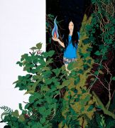 <p isrender="true">陈飞，<em isrender="true">山魈</em>，2009，亚麻布、丙烯，200 x 180 cm</p>
