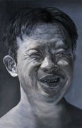 <p isrender="true">孟煌，<em>国际脸四</em>，2007，布面油画，280 x 180 cm</p>
