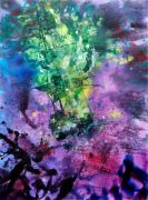 <p>Rebekka Steiger, <em>untitled</em>, 2024, acrylic ink on canvas, 150 x 110 cm</p>
