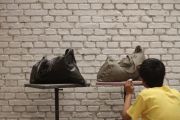 <p>Hu Qingyan, <em>Narrative by a Pile of Clay 1-40&nbsp;</em>(detail),&nbsp;2010-2011, c-print, unique set of 40 photos, each 20 x 30 cm</p>
