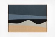 <p>Antonio Ballester Moreno,&nbsp;<em>Blue Yellow,</em> 2025, acrylic on jute, 114 x 162 cm, 118 x 166 cm (framed)</p>
