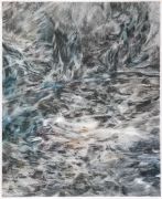 <p>Julia Steiner, <em>untitled</em>, 2013, oil on glassine, 53.5 x 44 cm (framed)</p>
