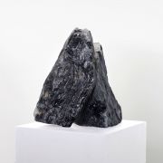 <p>Michel Comte, <em>Untitled (Black Murano Glass, Mountain 1)</em>,&nbsp;2017, 2/2, hand crafted murano glass, granite dust, 40 x 29 x 20 cm, edition of 2 + I AP</p>
