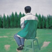 <p>Wang Xingwei, <em isrender="true">untitled (figure seen from the back)</em>, 2009, oil on canvas, 200 x 200 cm</p>
