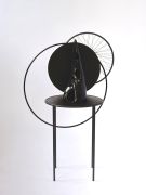 <p>Loredana Sperini,&nbsp;<em>Untitled,</em> 2026, metal, wire, ceramics and glaze, 97 x 57 x 40 cm</p>
