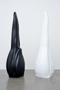 <p>Not Vital, <em>Tongue</em>,&nbsp;2009, painted stainless steel,&nbsp;each 200 x 50 x 52 cm</p>
