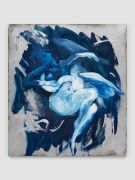 <p>Klodin Erb,&nbsp;<em>Leda und der Schwan #8,</em> 2024, Spray paint, oil, acrylic and glitter on canvas, 82 x 74 cm</p>
