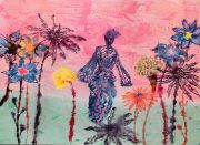 <p>Rebekka Steiger,&nbsp;<em>untitled,</em> 2025, tempera and acrylic ink on canvas, 145 x 200 cm</p>
