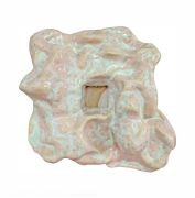 <p>Wiedemann/Mettler, <em>Delicate Experience 02</em>, 2025, glazed ceramics, polaroid picture, ca. 56 x 51 x 12 cm&nbsp;</p>
