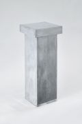 <p>Not Vital,&nbsp;<em>Portrait</em>, 2019, silver, 2 pieces: 6 x 25 x 25 cm; 55 x 19 x 19 cm, overall height 61 cm</p>
