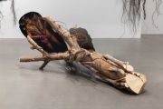 <p>Cao Yu, <em>Phoenix - Soar into the Sky</em>, 2021, EPSON fine art print, Reverse Perspex&reg; Mounting, banyan tree, 3 photos sizes vary from 42 x 25 cm to 128 x 57 cm, 110 x 319 x 165 cm (banyan tree)</p>
