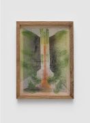 <p>L&ecirc;na B&ugrave;i, <em>Biological impulses no. 1</em>, 2024, ink and watercolor painting on silk, inkjet pigment print on archival paper, 38 x 28 x 6.5 cm (framed)</p>
