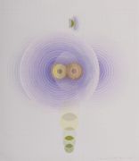 <p>塔尼娅&middot;戈埃尔，<em>7 AM, Blue Violet Pansy + Stem</em>，2022，阿诗纸上水粉颜料和矿物颜料，46 x 38 cm</p>
