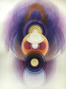 <p>塔尼娅&middot;戈埃尔，<em>All Day Orange and Purple Pansy</em>, 2022，阿诗纸上水粉颜料和矿物颜料，46 x 38 cm</p>

