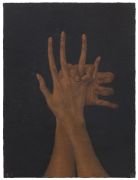 <p>Yan Bingqing,&nbsp;<em>Ring,</em> 2025, tempera on wood, 41 x 31 cm</p>
