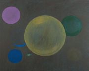 <p>Zhou Siwei, <em>BUBBLE 01</em>, 2014, oil on canvas, 200 x 250 cm</p>
