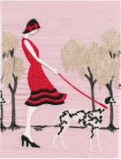 <p>Tobias Kaspar,&nbsp;<em>Park Scene in Pink (Woman Walking a Dalmatian),</em> 2025, Inkjet print on Hahnem&uuml;hle Photo Rag Ultra Smooth Paper (100% cotton) in artist's frame, unique work, available in: 201.5 x 155 cm,&nbsp;110 x 130 cm, 35 x 45.5 cm</p>
