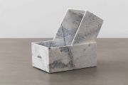 <p>Hu Qingyan,&nbsp;<em>There&#39;s Nothing,</em> 2023, marble, 50.5 x 58 x 32.5 cm</p>
