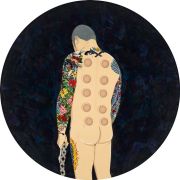 <p isrender="true">陈飞，<em isrender="true">忧伤的农夫</em>，2013，亚麻布、丙烯，&empty; 150 cm</p>
