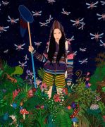 <p isrender="true">陈飞，<em isrender="true">夜游神</em>，2008，亚麻布、丙烯，240 x 200 cm</p>
