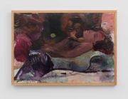 <p>陈作，<em>无题（失眠）</em>，2025 - 2026，布面油画，70 x 100 cm，75 x 105 cm (带框)</p>
