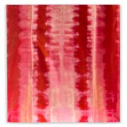 <p>Wiedemann/Mettler,&nbsp;<em>Fragile Soul 03,</em> 2025, javelle water on velvet, upholstered, 120 x 120 x 10 cm</p>
