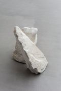 <p>Cao Yu, <em>The World is Like This for Now</em>,&nbsp;2017, single long hair (the artist&#39;s), marble, 2 pcs, 89 x 60 x 38 cm, 74 x 50 x 33 cm</p>
