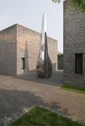 <p>Not Vital, <em>Tongue</em>,&nbsp;2009, stainless steel, 200 x 50 x 52 cm</p>
