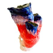 <p>Wiedemann/Mettler, <em>BODYBUILDING 21</em>, 2022, porcelain and glazed ceramics, 34 x 26 x 20 cm</p>
