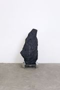 <p>Not Vital, <em>Piz Nair</em>, 2013, coal, 123 x 58 x 49 cm</p>
