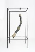<p>Li Gang, <em>Lotus Pool No. 5</em>, 2015, stones, marble glue and rebar, sculpture: 138 x 45 x 35 cm; overall size: 175 x 91 x 66 cm</p>
