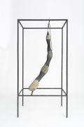 <p>Li Gang, <em>Lotus Pool No. 5</em>, 2015, stones, marble glue and rebar, sculpture: 138 x 45 x 35 cm; overall size: 175 x 91 x 66 cm</p>
