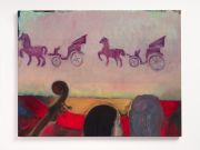 <p>Rosalind Nashashibi,<em> At the Theatre</em>, 2025, oil on linen, 85 x 110 cm</p>
