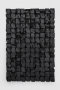 <p isrender="true">Yang Mushi, <em isrender="true">Sharpening - Cube</em>, 2016 (No.1),&nbsp;wood, black spray lacquer, 150 x 100 x 16 cm</p>
