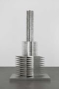 <p>Yang Mushi, <em>Reverse - Branch</em>, 2025, recycled stainless steel, 173 x 96 x 55 cm</p>
