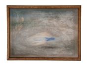 <p>L&ecirc;na B&ugrave;i,&nbsp;<em>tidal no. 12,</em> 2025, ink and watercolor painting on silk, inkjet pigment print on archival paper (fine art smooth pearl), 38 x 53 x 6.5 cm (framed)</p>
