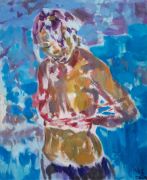 <p>Xie Nanxing,&nbsp;<em>The Portrait of Undressing,</em> 2019, oil on canvas, 110 x 90 cm</p>
