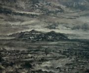 <p isrender="true">Meng Huang, <em isrender="true">Distant Mountain No. 5</em>,&nbsp;2011, oil on canvas, 38 x 46 cm</p>
