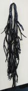 <p>Julia Steiner, <em>black organ</em>, 2013, coated polyester and elastane,<br />
(H) 172 x 25 x 25 cm</p>
