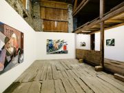 <p>Exhibition View, Miao Miao, <em>Magic Carpet</em>, Galerie Urs Meile, Ardez, Switzerland, 30.07. - 27.08.2022</p>
