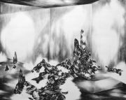 <p>Julia Steiner, <em>interior (performance)</em>, 2012, gouache on paper, 120 x 150 cm</p>
