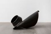 <p>Hu Qingyan, <em>Rhetoric III</em>, 2018, carbon steel, 51 x 92 x 45 cm</p>
