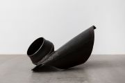 <p>Hu Qingyan, <em>Rhetoric III</em>, 2018, carbon steel, 51 x 92 x 45 cm</p>
