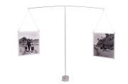 <p>Cai Dongdong, <em>Danzi (Shoulder Pole)</em>, 2026, silver gelatin print, stainless steel, 153 x 185 x 40 cm, edition of 3 + 1 AP</p>
