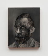 <p>Zhang Shujian, <em>Skin Weave - Van Gogh -1</em>, 2023, oil on board, 50 &times; 40 cm</p>
