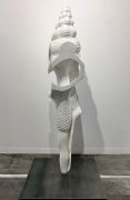 <p>Mirko Baselgia, <em>Determination</em>, 2013, marble, 180 x 33 x 33 cm</p>
