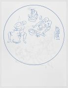 <p>米尔科&middot;巴泽吉亚，<em>Jingdezhen - Hans Leu the Elder</em>，2017，雕版印刷：Romain Crelier，Atelier de Gravure，Moutier，78.5 x 58 cm，由Stefan Altenburger提供</p>
