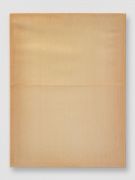 <p>Mirko Baselgia, <em>Rascha</em>,&nbsp;2015, handwoven linen, spruce resin (Lantsch/Lenz), spruce wood, 44 x 33 cm, photo: Stefan Altenburger</p>
