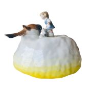<p>Wiedemann/Mettler,<em> BODYBUILDING 55</em>, 2022, porcelain and glazed ceramics, 44 x 28 x 34 cm</p>
