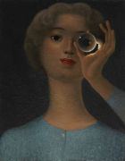 <p><em>Enlarge the World</em>, 2024, tempera on board, 41 x 32 cm</p>
